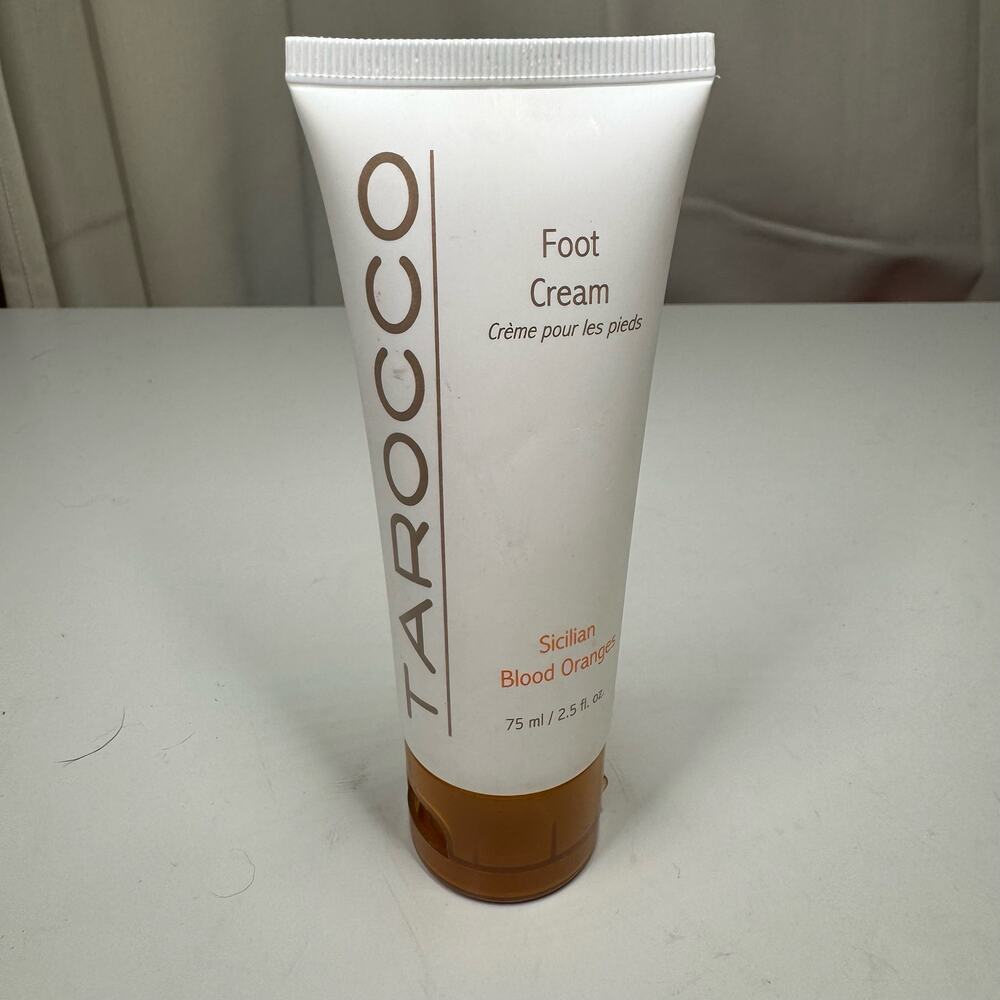 Tarocco Foot Cream Sicilian Blood Orange 2.5 Fl Oz NEW SEALED